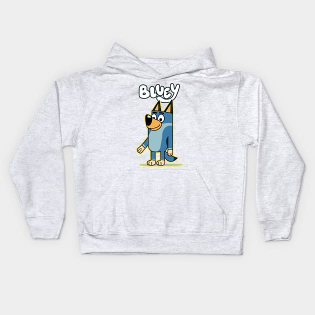 Bluey 2 Kids Hoodie by bmron